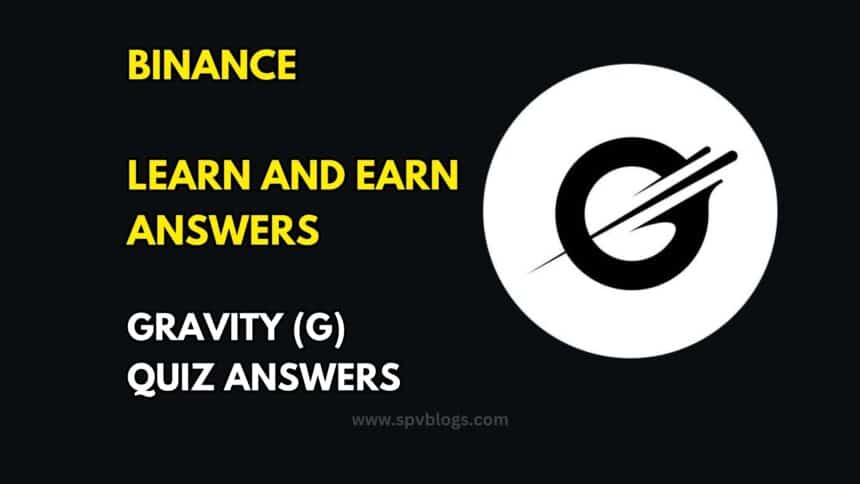 Binance Learn and Earn answer