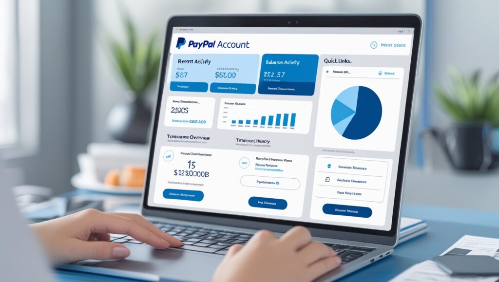 PayPal account dashboard 2